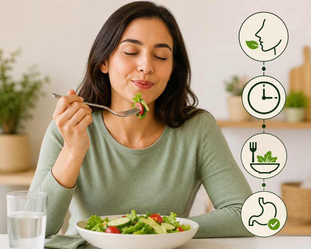 Chew your food more slowly