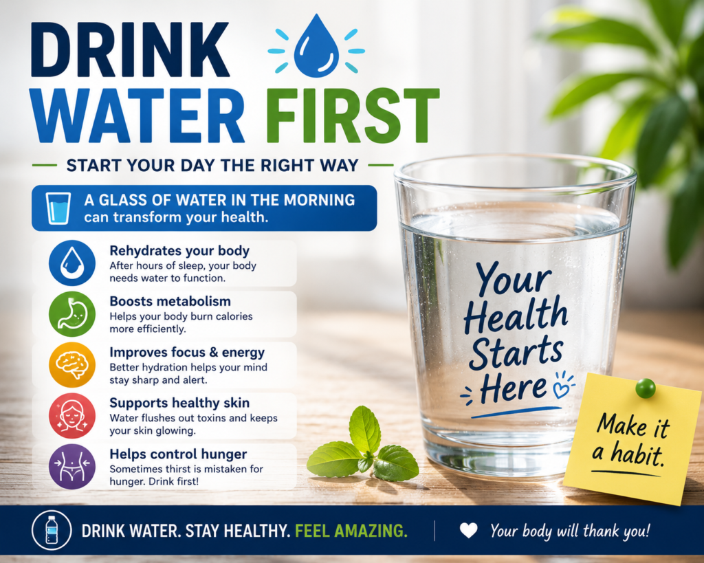 Drink Water First