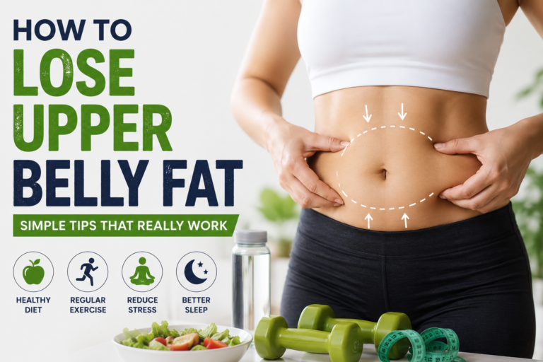 How to Lose Upper Belly Fat