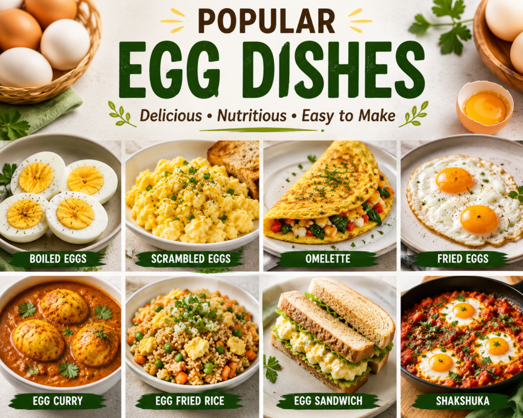 Popular Egg Dishes