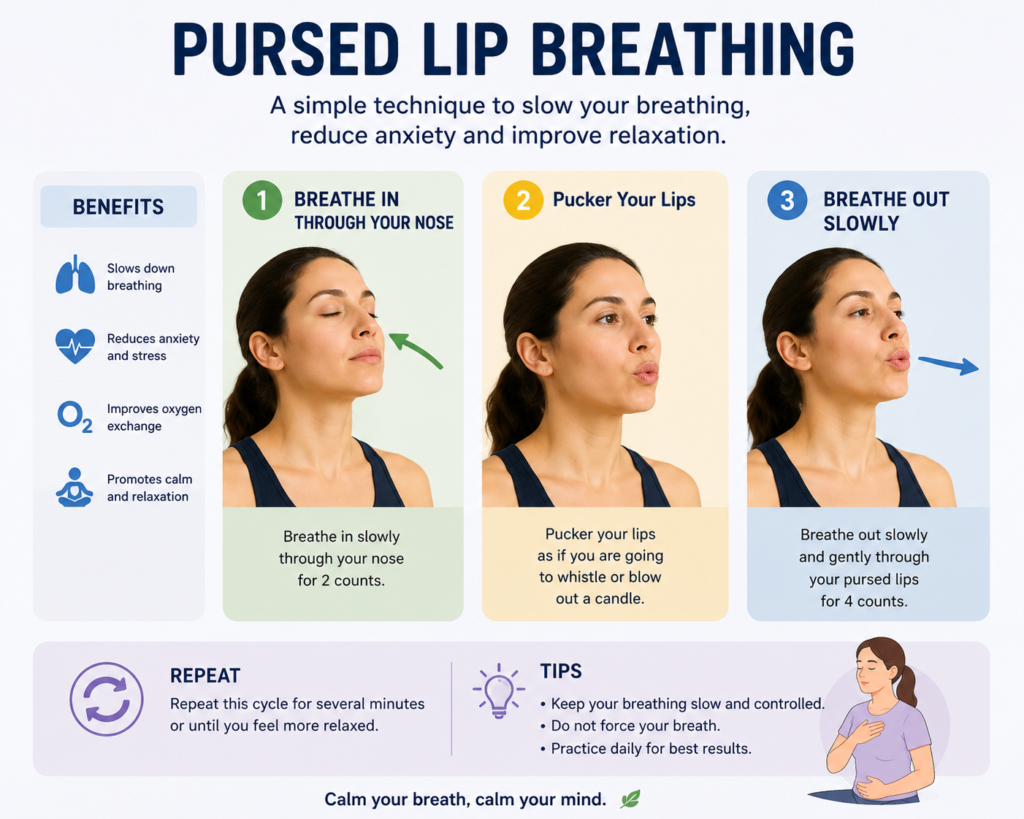 Pursed Lip Breathing