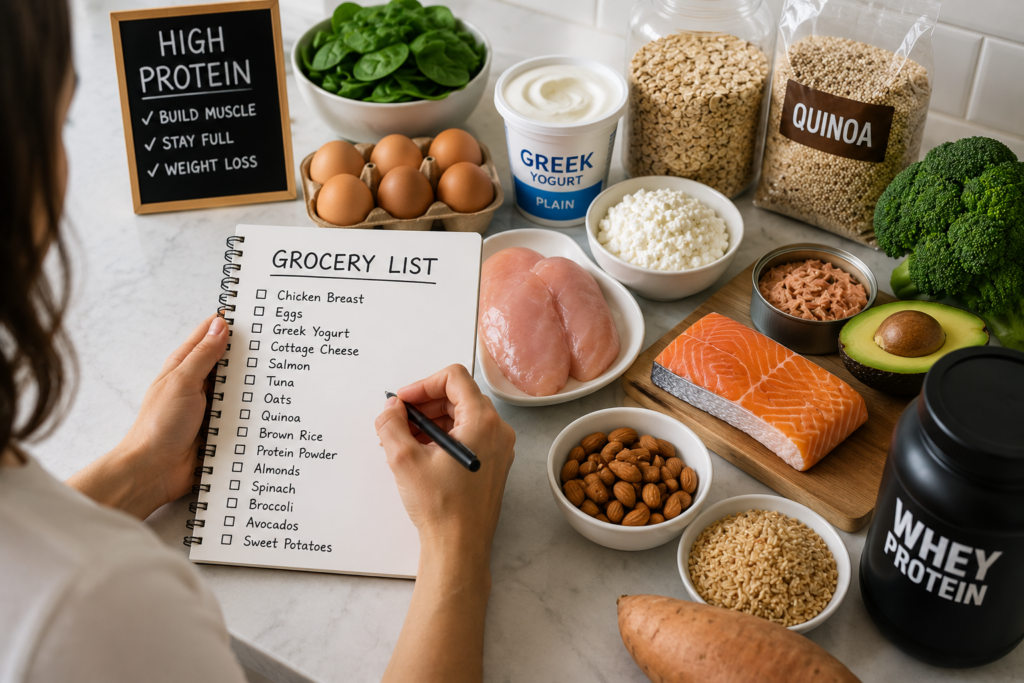 high protein meal prep for weight loss 